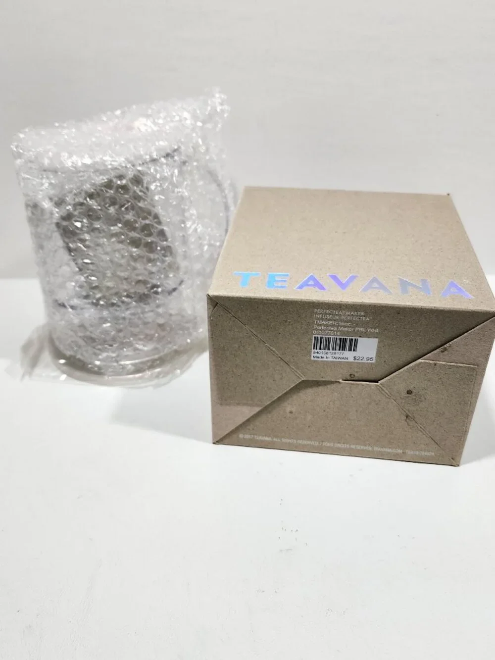 Teavana Perfect Teamaker 16fl oz Pearl White - Loose Leaf Tea Maker: NIB